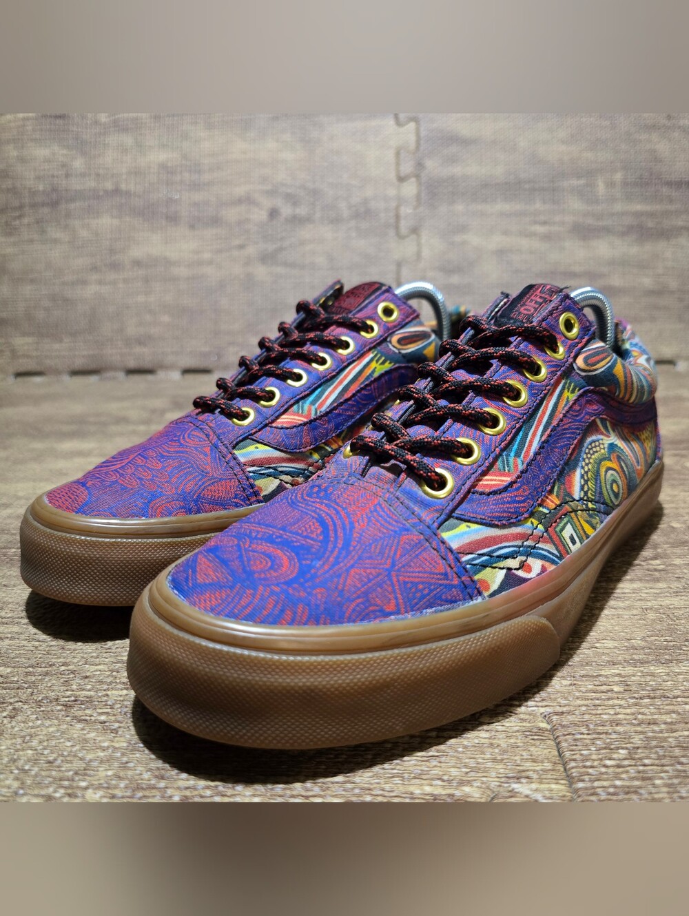 Vans OTW Gallery X Zio Ziegler Old Skool ZZ Mens 7 Womens 8.5 NWOB Rare Artist - Picture 2 of 15